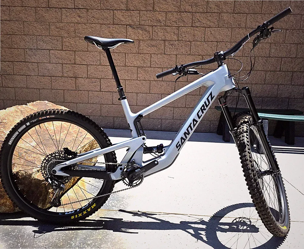 2024 Santa Cruz Heckler SL 1 C MX R-Kit Matte Silver X-Large