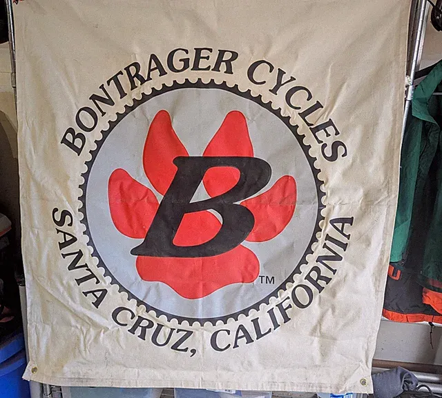 Bontrager Cycles Canvas Race Shop Banner Original Santa Cruz OR Privateer CX