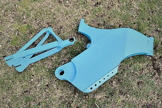 E-Bike Frame, “Bog Runner” Made In England For Use w/ Powerful Hub Motors