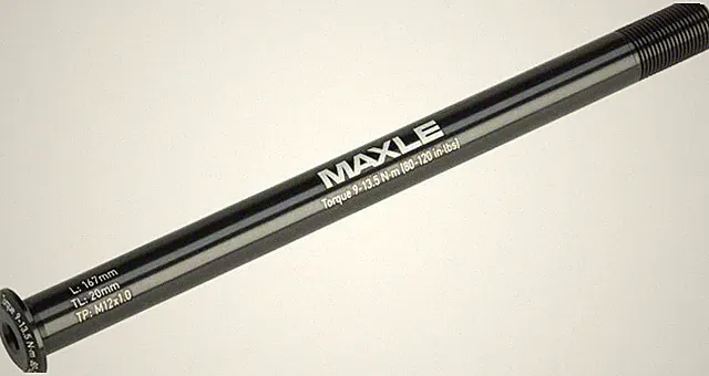 RockShox Maxle Stealth Rear Thru Axle: 12x142, 167mm Length, Santa Cruz/Scott