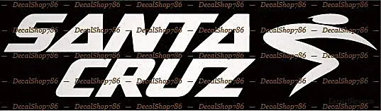Santa Cruz Bikes II -Outdoor Sports-Bicycles- Vinyl Die-Cut Peel N' Stick Decals