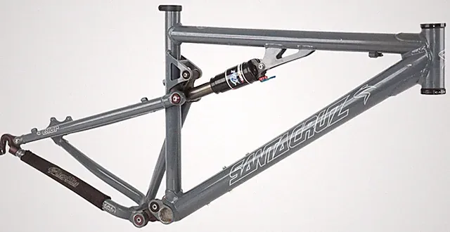 Santa Cruz Blur.1 Classic Alloy Mtn Bike Frame 26" MD Grey Fox Float RP3 XC 2005