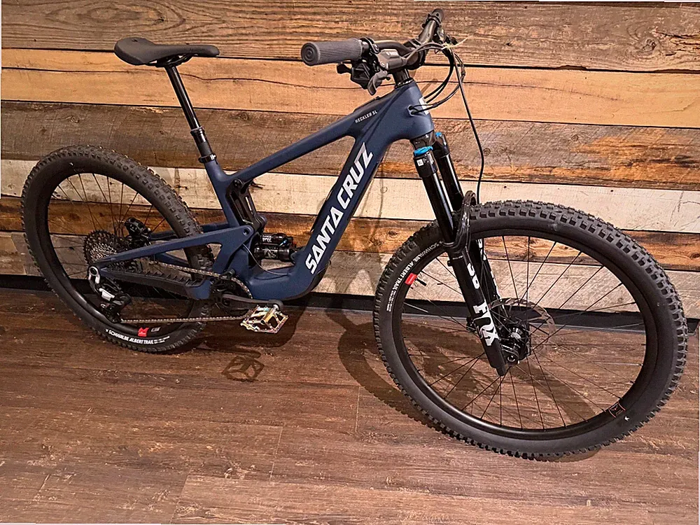 Santa Cruz Heckler SL 90, Matte Dark Blue, Medium ( 2026 Model) MSRP $8600