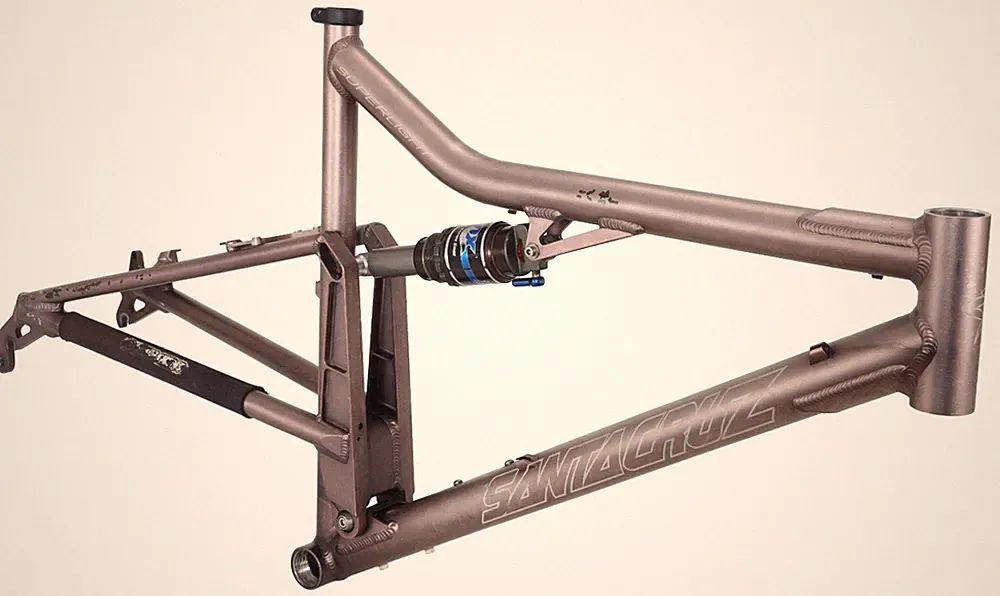 Santa Cruz Superlight.2 Alloy Mountain Bike Frame 26" LG Faded Fox Float RL 2002