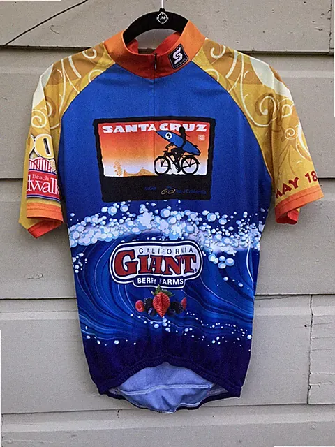 Santa Cruz Tour of California Giant Berry Farms Cycling Jersey Size Men’s Small