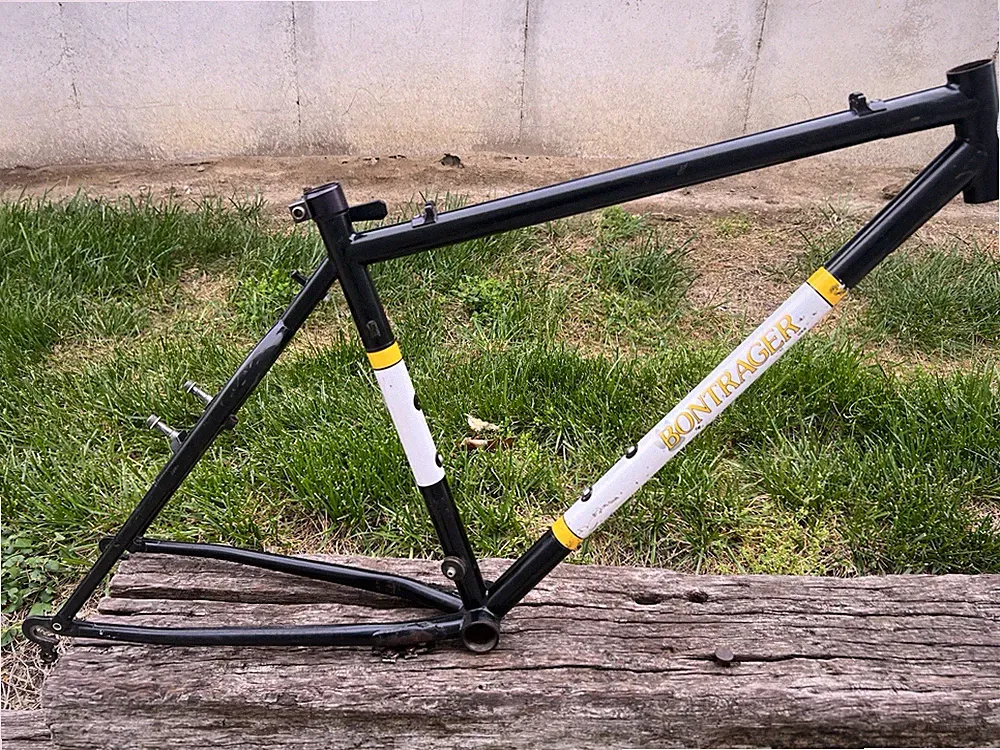 vintage 1990/91 Bontrager OR Off Road Mountain Frame 16" Santa Cruz
